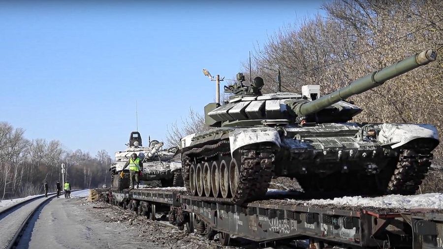 Penarikan Tank Rusia