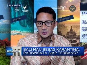 Alasan Sandiaga Uno Buka Wisata Bali Bagi Turis Asing