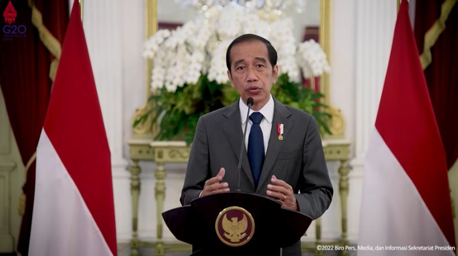 Presiden Joko Widodo  (Tangkapan Layar youtube @seketariat Presiden)