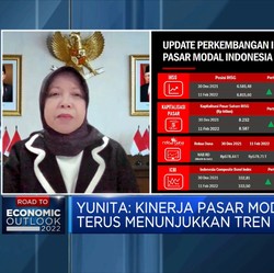 Prospek EKonomi 2022 Cerah,OJK: Kinerja Pasar Modal Bergairah