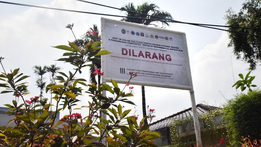 Satgas BLBI Lakukan Penyitaan Dua Aset Pribadi Milik Obligor Ulung Bursa berupa tanah beserta bangunan di atasnya seluas 724 m2 yang terletak di Jalan Pandeglang No. 20, Kelurahan Menteng, Kecamatan Menteng, Jakarta Pusat. (Dok Satgas BLBI)