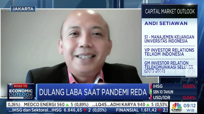 VP Investor Relations PT Telkom (Persero) Tbk, Andi Setiawan