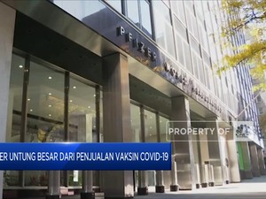 Jual Vaksin Covid-19, Laba bersih Pfizer sentuh Rp 315 T