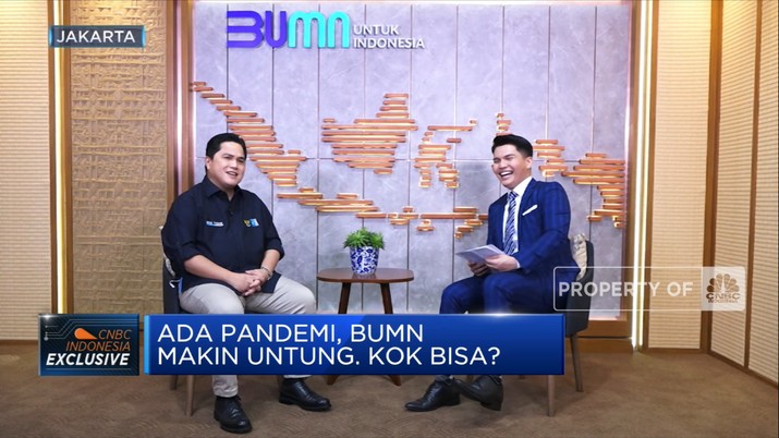 Mimpi Besar Erick Thohir, BUMN Indonesia Bisa Mendunia(CNBC Indonesia TV)