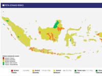 Warga +62 Waspada! Zona 'Bebas' Covid-19 RI Kian Terkikis