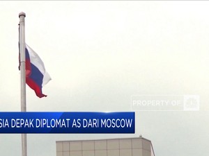 Rusia Usir Diplomat AS dari Moskow