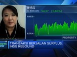 Transaksi Berjalan Surplus, IHSG Sesi I Sukses Rebound