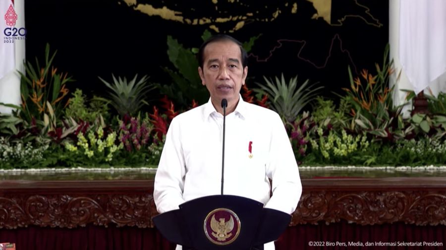 Rakernas Badan Nasional Pencarian dan Pertolongan Secara Virtual, 21 Februari 2022 (Tangkapan layar youtube Setpres RI)