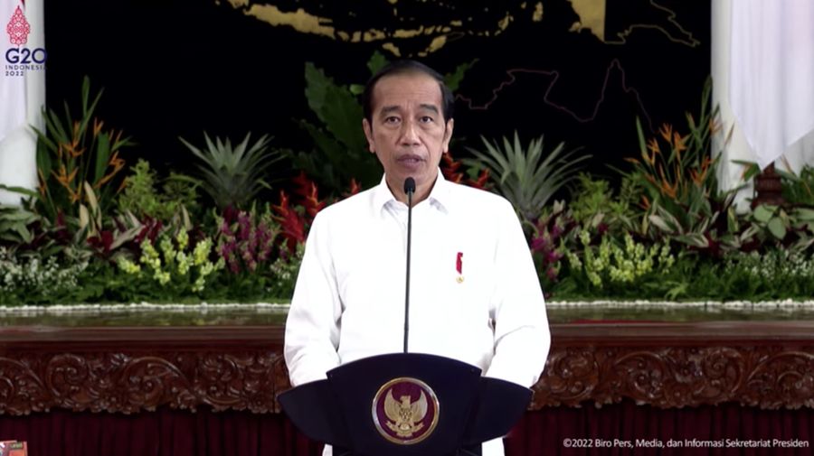 Rakernas Badan Nasional Pencarian dan Pertolongan Secara Virtual, 21 Februari 2022 (Tangkapan layar youtube Setpres RI)