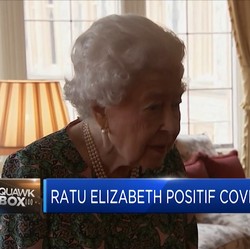 Ratu Elizabeth Positif Covid-19