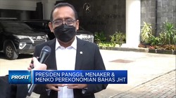 Jokowi panggil Airlangga dan Menaker Bahas Polemik JHT