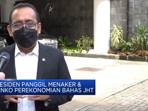 Jokowi panggil Airlangga dan Menaker Bahas Polemik JHT