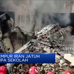 Jet Tempur Iran Jatuh Timpa Sekolah
