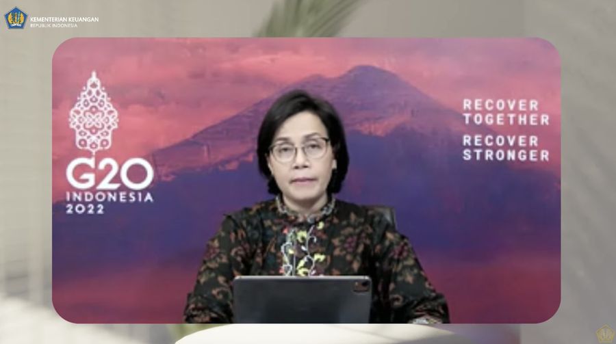 Konferensi Pers APBN KITA Edisi Februari 2022 (Tangkapan layar Youtube Kemenkeu RI)