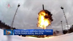 Tensi dengan Ukraina Masih Tinggi, Putin Pamer Rudal Balistik