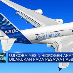 Airbus Berencana Uji Coba Pesawat Berbahan Bakar Hidrogen