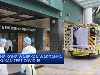 Hong Kong Bak Kota Hantu, Warga Wajib Tes Covid-19