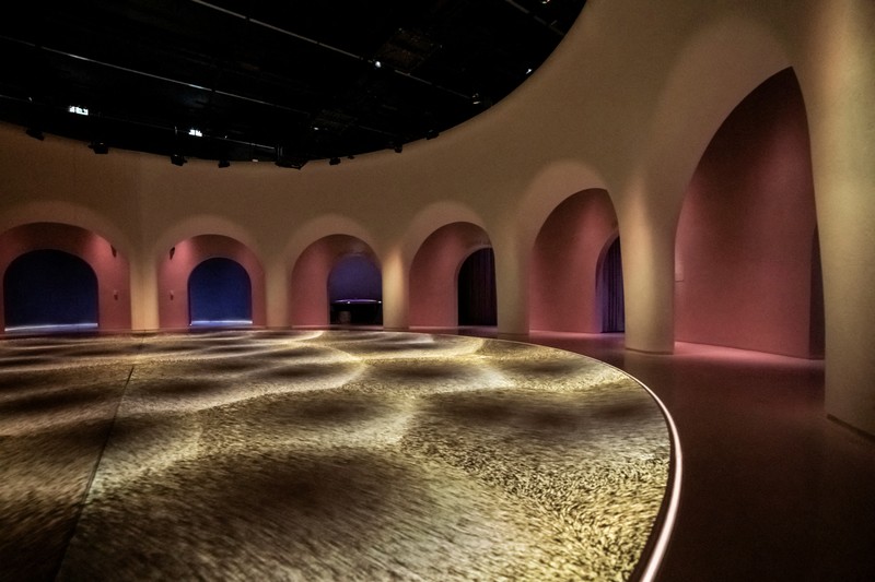 Museum of The Future atau Museum Masa Depan (REUTERS/CHRISTOPHER PIKE) Museum of The Future atau Museum Masa Depan (REUTERS/CHRISTOPHER PIKE)