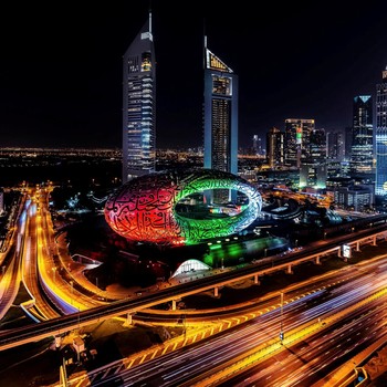Paling Indah Semuka Bumi! Potret Museum Masa Depan di Dubai
