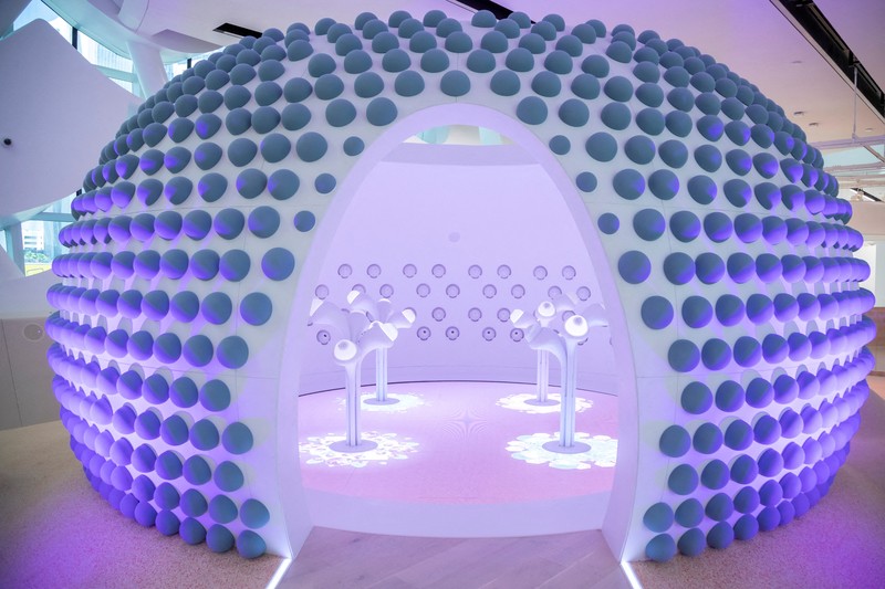 Museum of The Future atau Museum Masa Depan (REUTERS/CHRISTOPHER PIKE) Museum of The Future atau Museum Masa Depan (REUTERS/CHRISTOPHER PIKE)