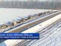 Perang Rusia-Ukraina Dimulai, Putin Kirim Pasukan