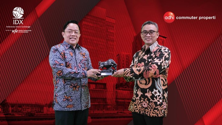 PT Adhi Commuter Properti Tbk resmi melantai perdana di Bursa Efek Indonesia. Emiten pengembang properti, PT Adhi Commuter Properti Tbk (ADCP) hari ini mencatatkan saham perdana di Bursa Efek Indonesia, Rabu, 23 Februari 2022.