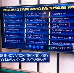 SGU Innovation, Technology & Business Leader for Tomorrow