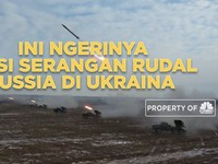 Ini Ngerinya, Aksi Serangan Rudal Rusia di Ukraina