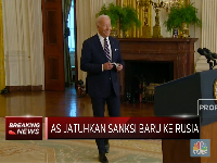 Kecam Serangan Rusia ke Ukraina, AS Jatuhkan Sanksi Baru