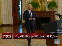 Kecam Serangan Rusia ke Ukraina, AS Jatuhkan Sanksi Baru