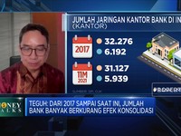 Digitalisasi & Konsolidasi, Jumlah Kantor Cabang Bank Turun