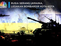 Ini Video Bukti Ngerinya Rusia Mulai Bombardir Ukraina
