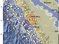 Gempa M 6,2 Pasaman Barat Terasa Hingga Kuala Lumpur