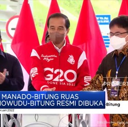 Tol Manado-Bitung Ruas Danowudu-Bitung Resmi Dibuka
