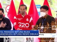 Tol Manado-Bitung Ruas Danowudu-Bitung Resmi Dibuka
