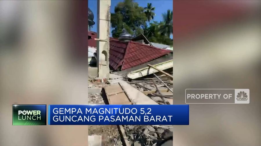 Gempa Magnitudo 5,2 Guncang Pasaman Barat