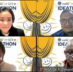 Gelar IDEATHON, Bank Mandiri Dorong Minat Wirausaha Mahasiswa