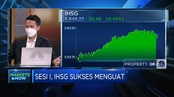 IHSG Dibuka Menguat, Sentimen Rusia-Ukraina Mereda?