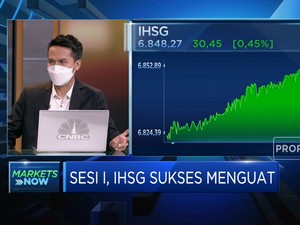 IHSG Dibuka Menguat, Sentimen Rusia-Ukraina Mereda?