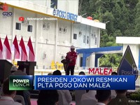 Presiden Jokowi Resmikan PLTA Poso dan Malea