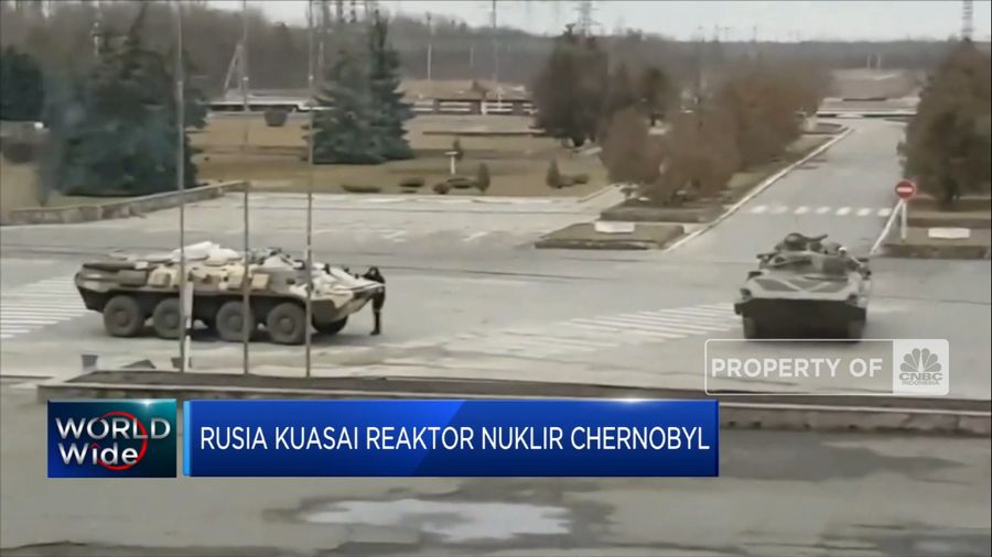 Rusia Kuasai Reaktor Nuklir Chernobyl