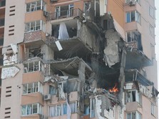 Nego Damai Gak Ngefek? Rusia Bom Gedung-gedung Ukraina Lagi