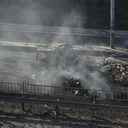 Rusia Bombardir Kyiv dari Udara, Tugu Holocaust Hancur