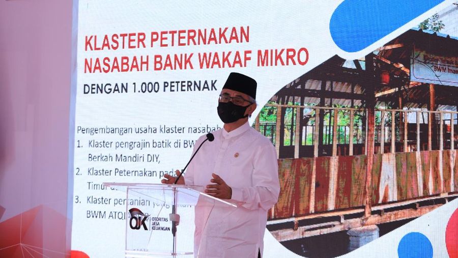Klaster peternakan bank wakaf mikro