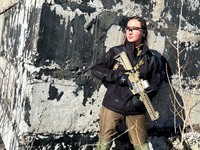 Potret Anastasiia, Miss Ukraina yang Ikut Angkat Senjata!