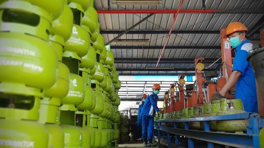 Pertamina memastikan harga LPG 3 Kg tidak naik.