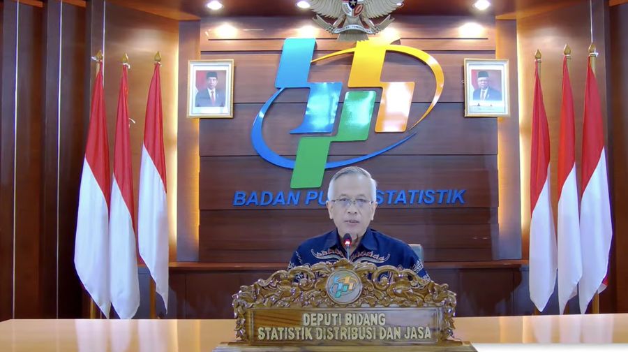Badan Pusat Statistik (BPS) akan mengumumkan: (1) Perkembangan Indeks Harga Konsumen Februari 2022 (2) Perkembangan Indeks Harga Perdagangan Besar Februari 2022, (3) Perkembangan Nilai Tukar Petani dan Harga Produsen Gabah Februari 2022, (4) Perkembangan Pariwisata dan Transportasi Nasional Januari 2022, dan (5) Luas Panen dan Produksi Padi di Indonesia 2021 (Angka Tetap). (Tangkapan Layar Youtube)