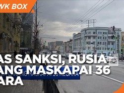 Balas Sanksi, Rusia Larang Maskapai 36 Negara Melintas