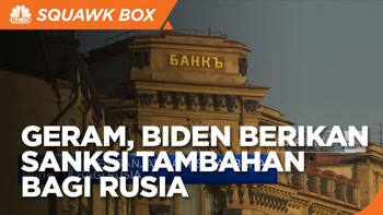 Biden Ganjar Sanksi Tambahan Bagi Bank Sentral Rusia