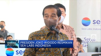 Presiden Joko Widodo Resmikan Sea Labs Indonesia